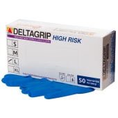Перчатки латексные Gward DELTAGRIP HIGH RISK (25 пар/коробка)