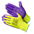 Перчатки нейлоновые с нитрил.покрытием Gward HI-VIS (аналог Микронит)